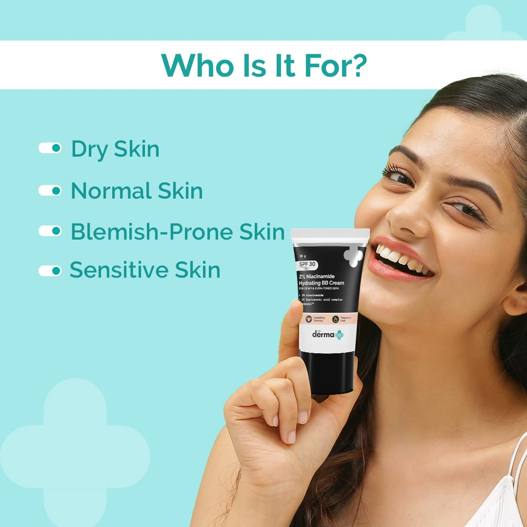 Picture of The Derma Co 2% Niacinamide Hydrating BB Cream - 30g