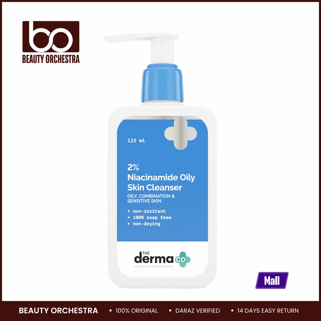 Picture of The Derma Co 2% Niacinamide Oily Skin Cleanser - 125ml