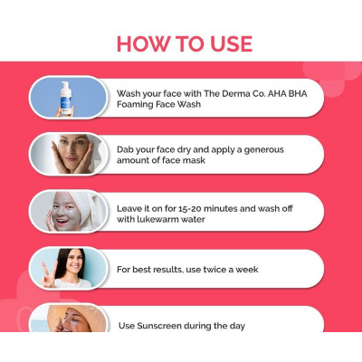 Picture of The Derma Co 2% Salicylic Acid Clay Face Mask - 50g