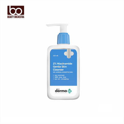Picture of The Derma Co 2% Niacinamide Gentle Skin Cleanser for Sensitive Dry Normal Skin - 125 ml