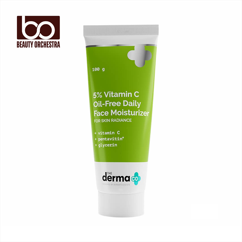 Picture of The Derma Co 5% Vitamin C Oil-Free Daily Face Moisturizer - 100g