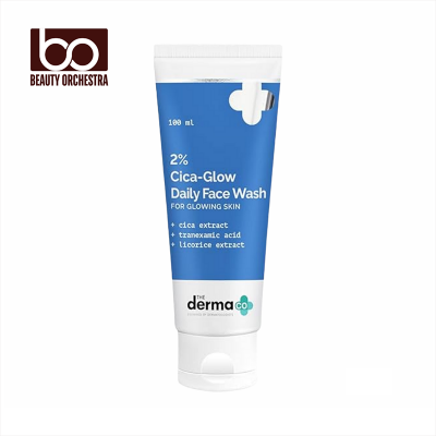 Picture of The Derma Co 2% Cica-Glow Daily Face Wash - 100ml