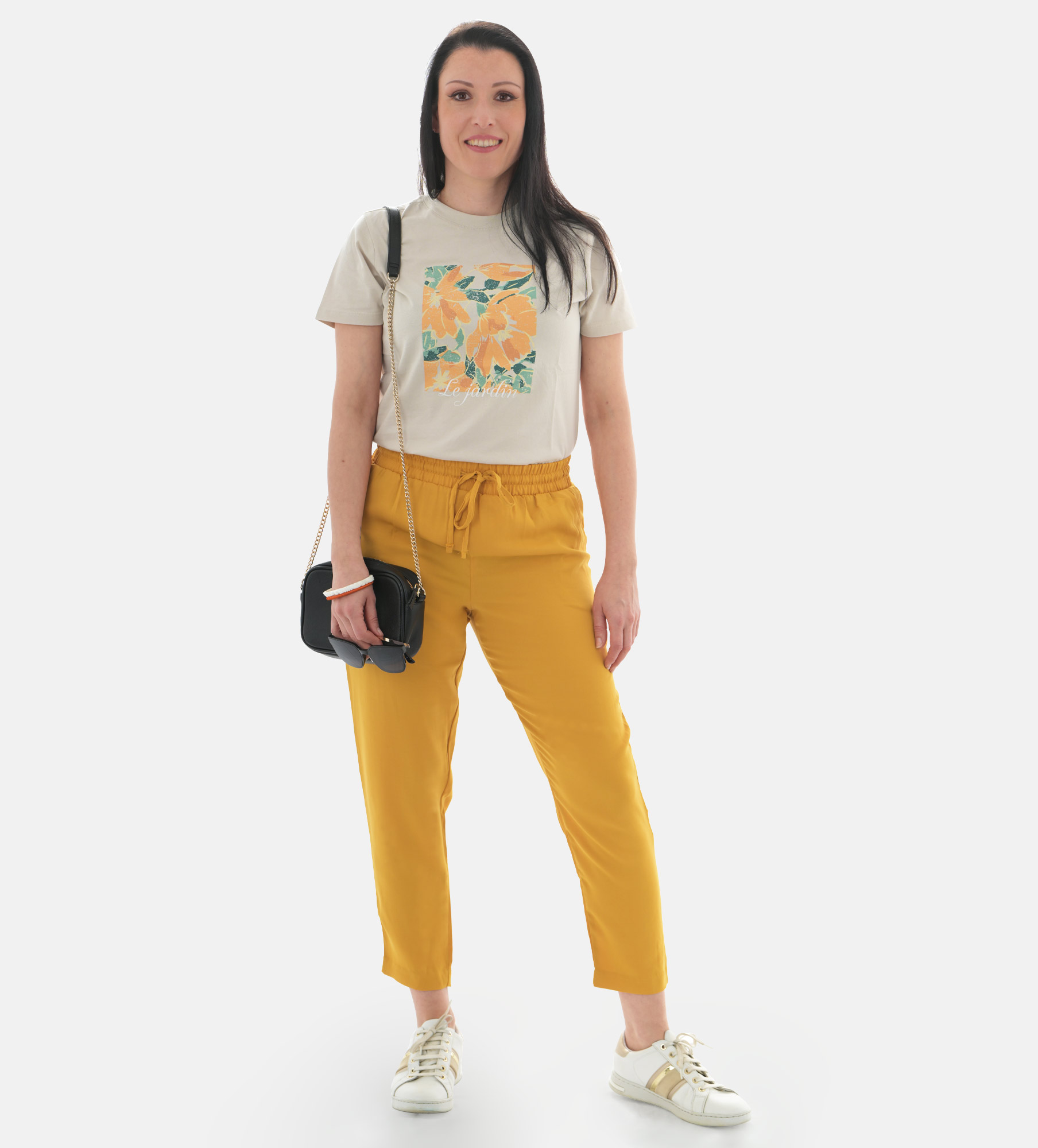 Picture of Pantoneclo Premium Quality Soft Comfortable Polyester Elasticated Adjustable Waist Ladies Palazzo / Trouser / Pajama