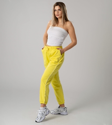 Picture of Pantoneclo Premium Quality Soft Stretchy Knit Trouser / Pant / Pajama / Cuff Jogger for Ladies / Girl