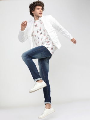 Picture of Pantoneclo Premium Quality Men's Padding Jacket - White