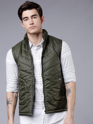 Picture of Pantoneclo Premium Quality Men's Padding Sleeveless Hoodie Jacket