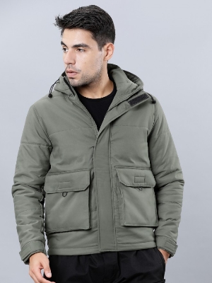 Picture of Pantoneclo Premium Quality Men's Padding Hoodie Jacket