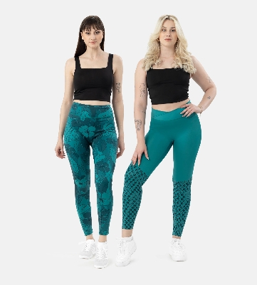 Picture of Leafletic Butter Soft Hand Feel Super Stretch Legging - 2 Pcs Combo