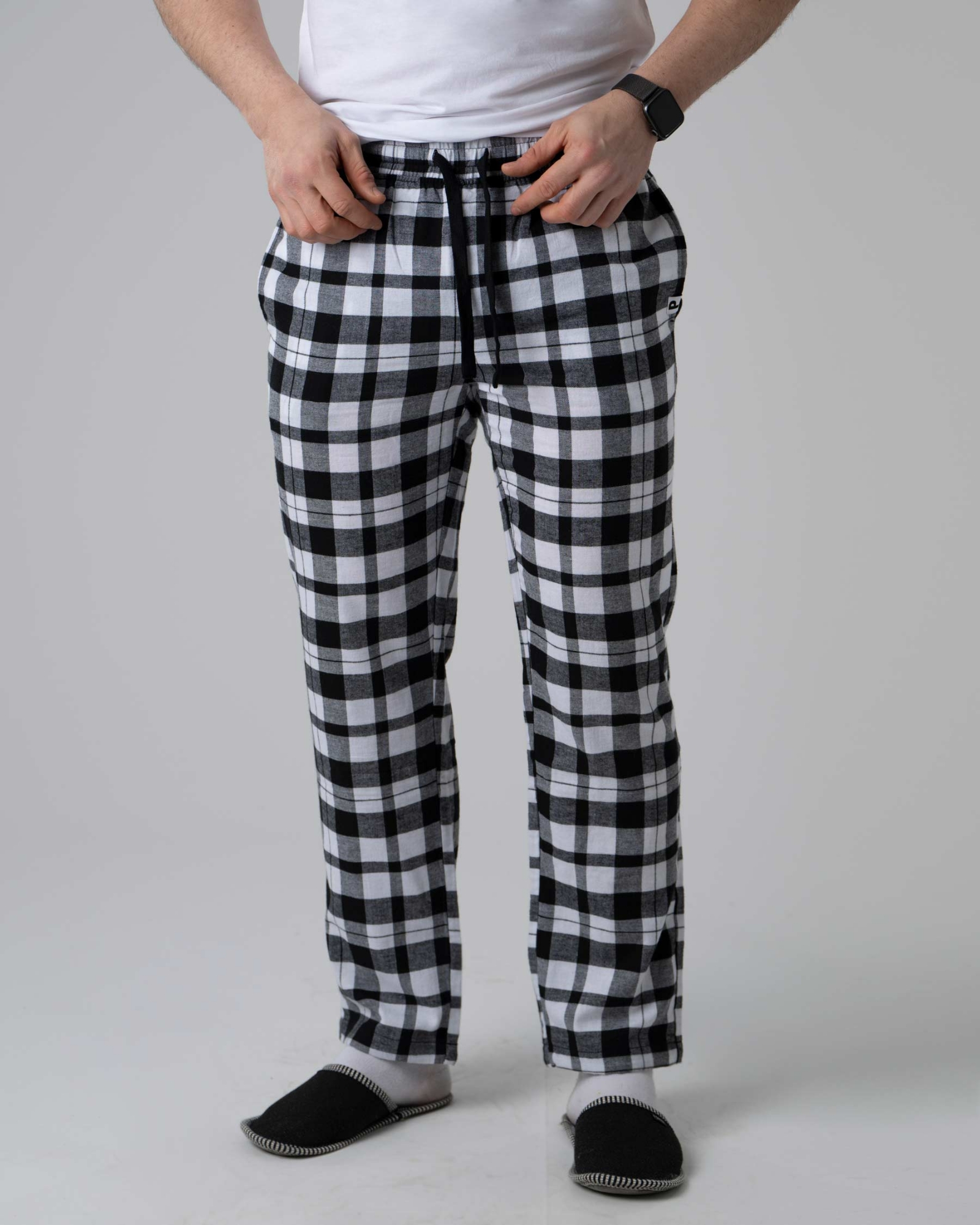 Picture of Pantoneclo Men's Flannel Lounge Pajama -  - Comfortable Nightwear