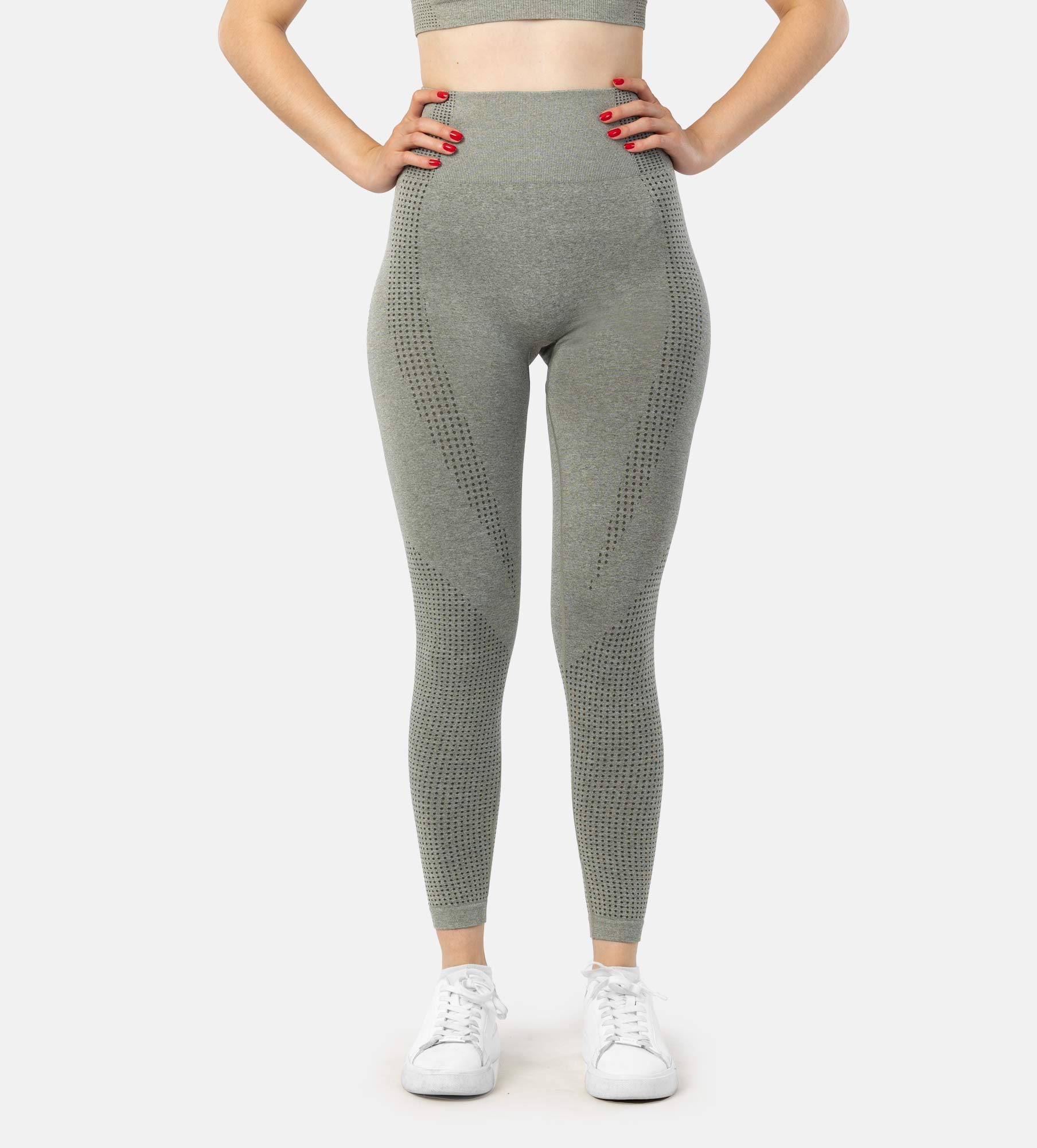 Picture of Leafletic Women’s Seamless Leggings | High-Waist Activewear Tights | Ultra Comfort Gym Wear, Yoga & Fitness Pants | Workout Outfit for Running & Training