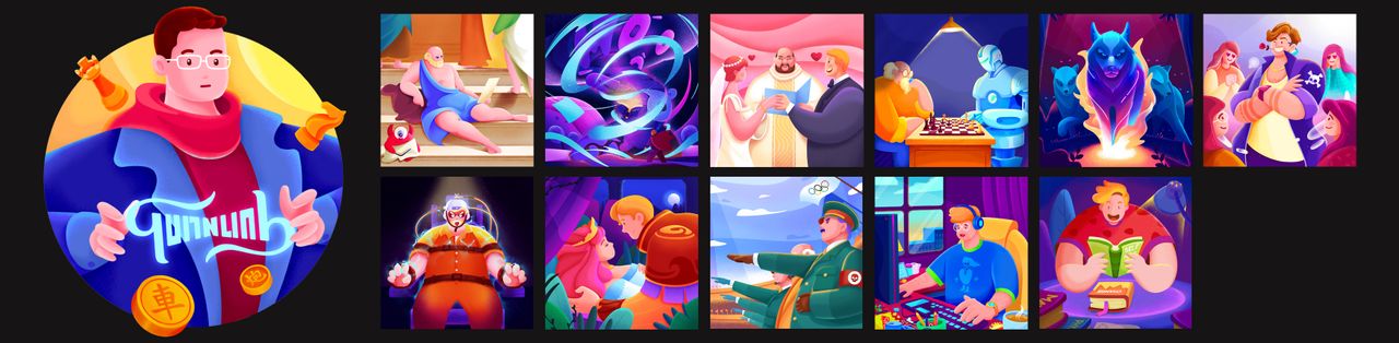 Thumbnail của 11 bài viết và avatar MB vẽ tặng tôi