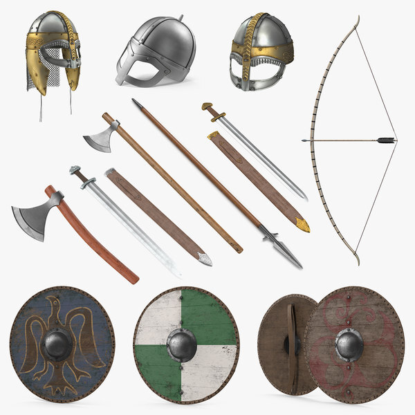 Trang bị vũ khí của Vikings.