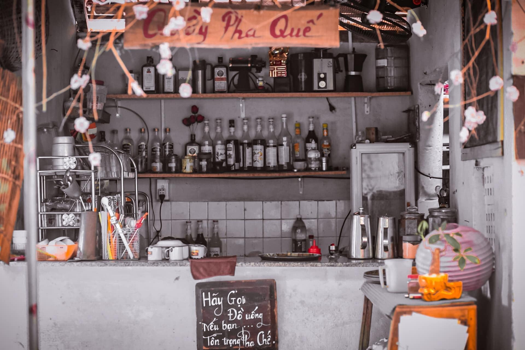 Cái quầy tôi đứng 1 thời nè