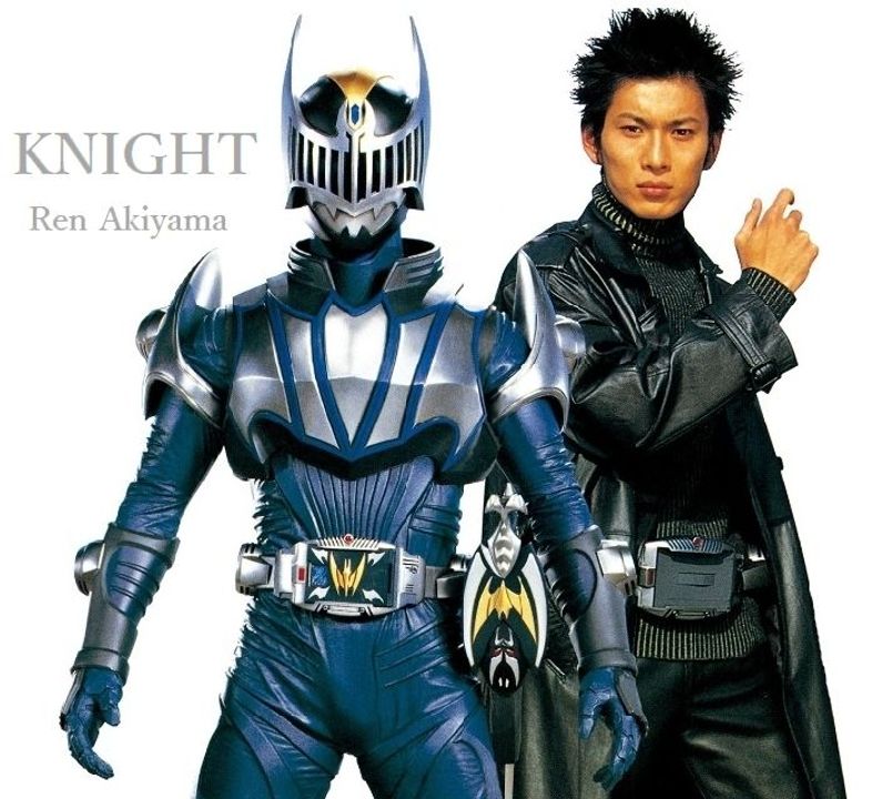 Hình 3: Kamen Rider Knight (Nguồn ảnh: Pinterest)