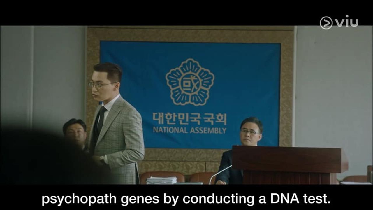 Hình cắt từ tập 1 - Giáo sư Daniel Lee trình bày kết quả nghiên cứu gen di truyền rối loạn nhân cách
