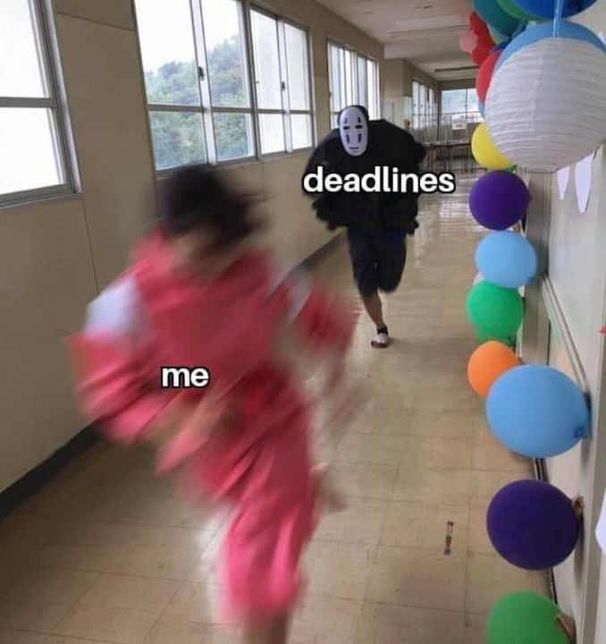 Lại tiếp tục những chuỗi ngày zui zẻ cùng deadline