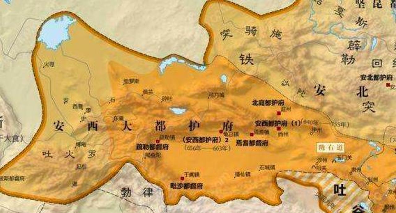 Phần kiểm soát của Đại Đường ở châu Á