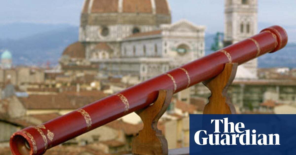 Bản tái hiện của kính viễn vọng Galileo (nguồn: The Guardian)