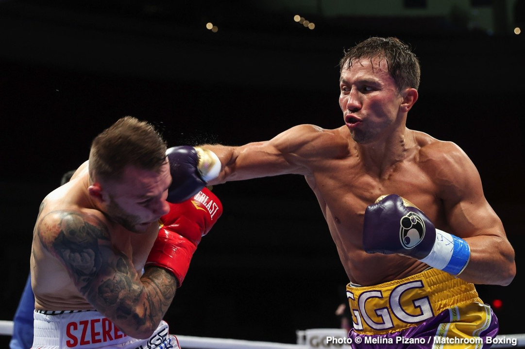 Ảnh Gennadiy Golovkin hủy diệt Kamil Szeremeta, nguồn Melina Pizano