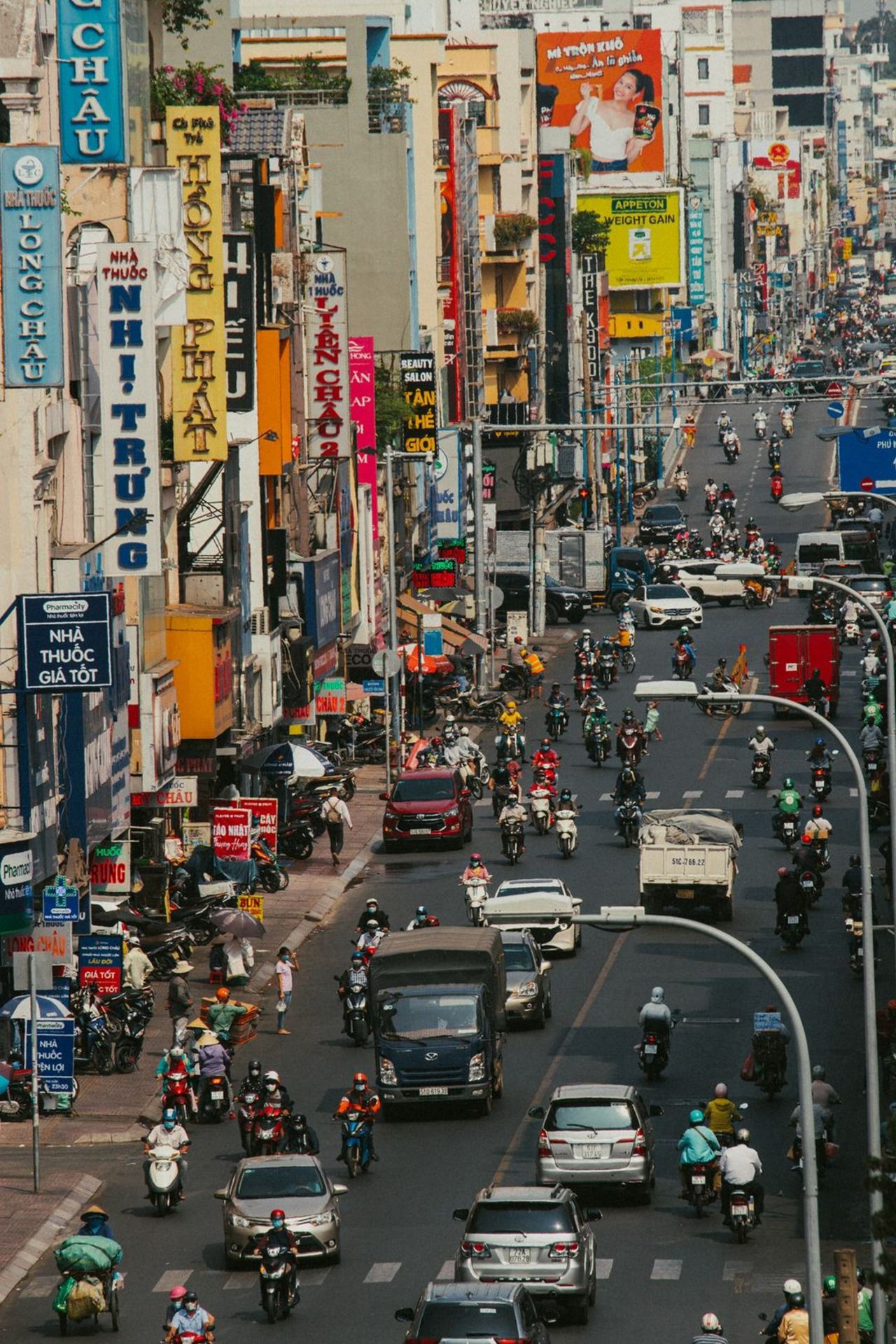 Đường Hai Bà Trưng, Quận 3, Thành phố Hồ Chí Minh. Ảnh: nvthuongg