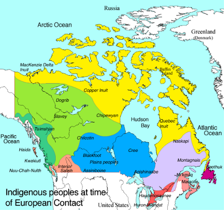 The History of first Nations and Inuit people Canada. Indigenous people of Canada. Inuit people on the Map of the World.