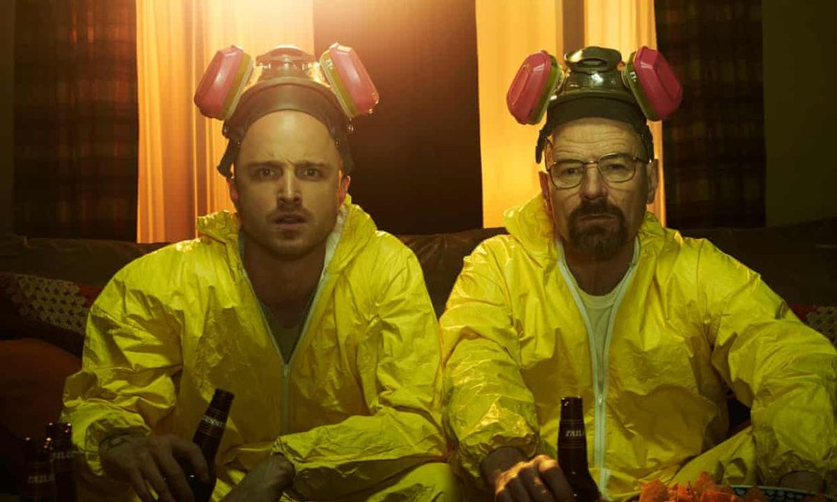 Thầy White và Jesse trong Breaking Bad