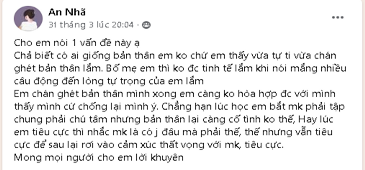 Học sinh tìm đến diễn đàn tâm lý để tìm cách giải quyết
