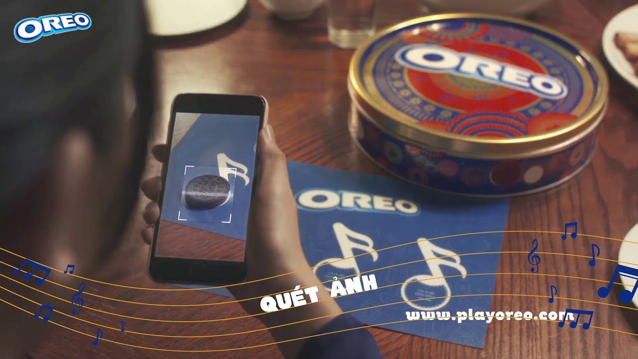 TVC "Quét ảnh Oreo - Phiêu nhạc Tết - Vui gắn kết"