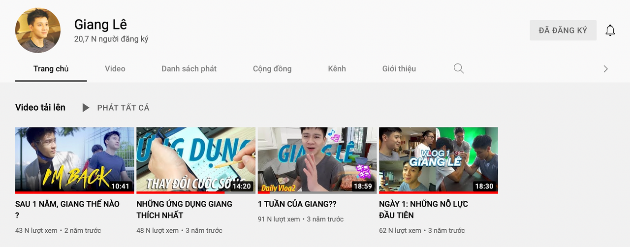 YouTuber chợ mơ