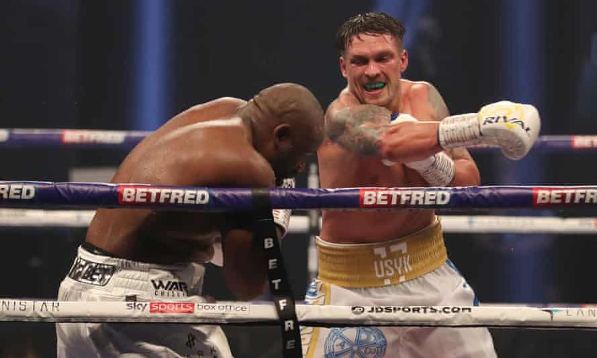 Usyk nổi tiếng với tốc độ vượt trội trước mọi đối thủ