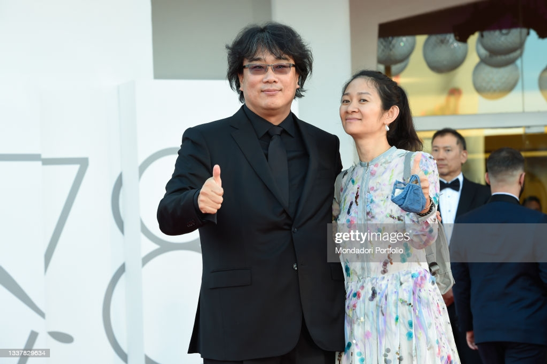 <i>chloe zhao and bong joon ho</i>
