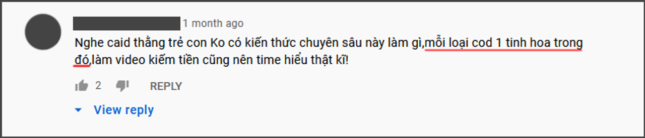 Chính kiểu nói nịnh bợ “tinh hoa” như thế này mới là cảm tính đấy