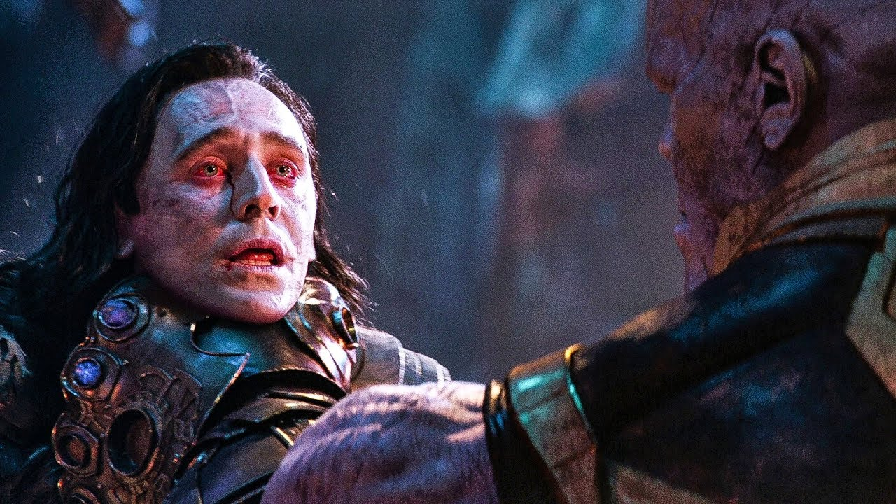 Liều lĩnh đối đầu với Thanos, Loki bị gã khổng lồ điên bóp nghẹn.