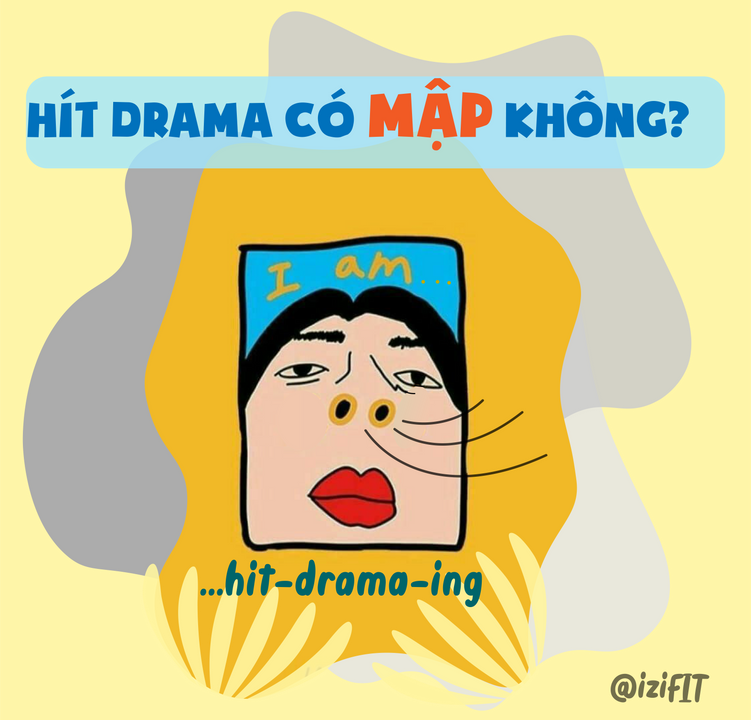 Khuôn mặt đang phê "drama"