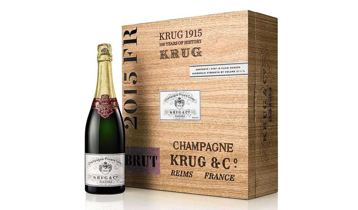 Chai Krug được sản xuất năm 1915 được đấu giá với mức $116,000.