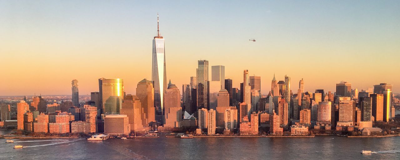 Thành phố New York, trung tâm tài chính của Mỹ và thế giới.