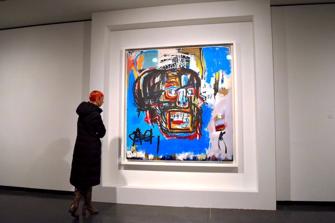 Bức Vô đề của Basquiat có giá 110,5 triệu Đôla