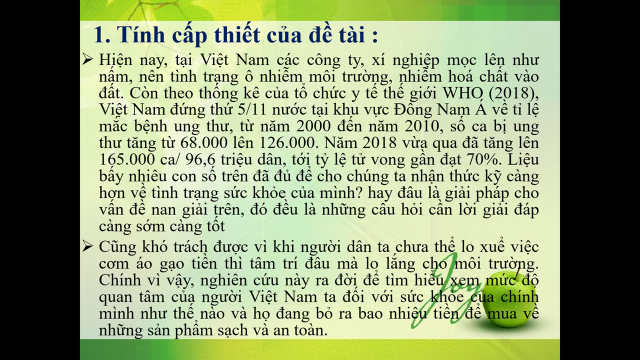 Đây là 1 slide mình làm vào năm 2018