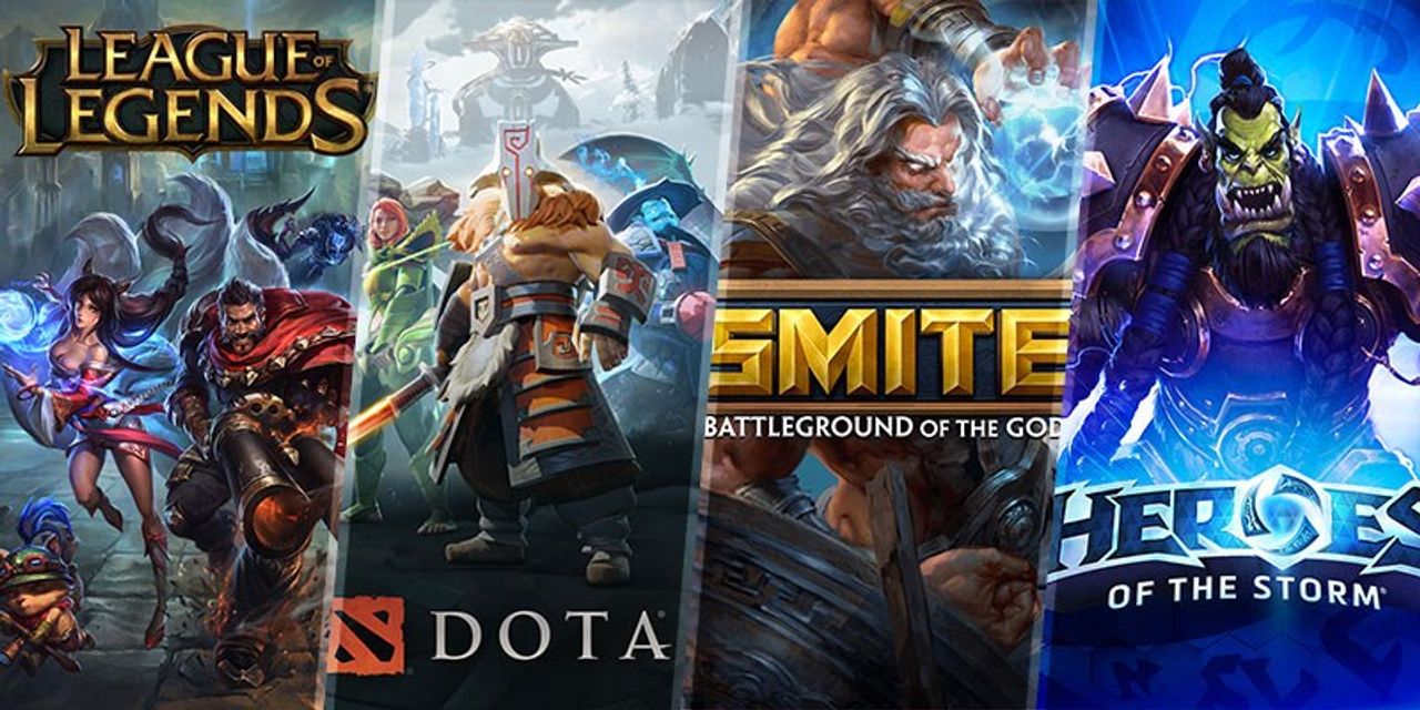 <i>Một số Moba games nổi tiếng trong vòng một thập kỷ trở lại đây</i>