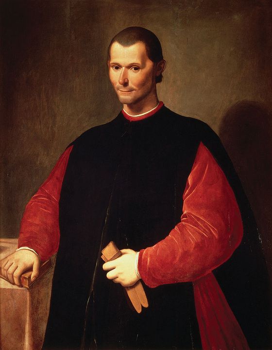 Niccolò Machiavelli, Triết gia người Ý, một trong những người đã đặt nền móng cho chủ nghĩa hiện thực qua tác phẩm Quân Vương nổi tiếng của ông.