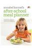 After-School Meal Planner