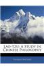 Lao-Tzu: A Study in Chinese Philosophy