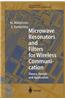 Microwave Resonators and Filters for Wireless Communication