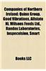 Companies of Northern Ireland: Aerospace Companies of Northern Ireland, Banks of Northern Ireland, Building Societies of Northern Ireland