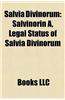 Salvia Divinorum: Salvinorin A, Legal Status of Salvia Divinorum