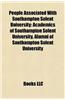 People Associated with Southampton Solent University: Academics of Southampton Solent University, Alumni of Southampton Solent University