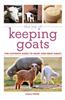 Joy of Keeping Goats