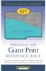 Personal Size Giant Print Reference Bible-KJV