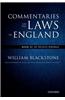 The Oxford Edition of Blackstone's: Commentaries on the Laws of England: Book III: Of Private Wrongs