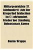 Militargeschichte (17. Jahrhundert): Krieg (17. Jahrhundert), Seeschlacht (17. Jahrhundert), Pfalzischer Erbfolgekrieg, Nordischer Krieg